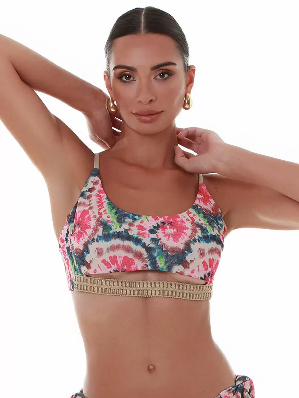 Μαγιό BLUEPOINT Batik Bralette Μπούστο Μπικίνι - Αόρατη Ενίσχυση - Lurex