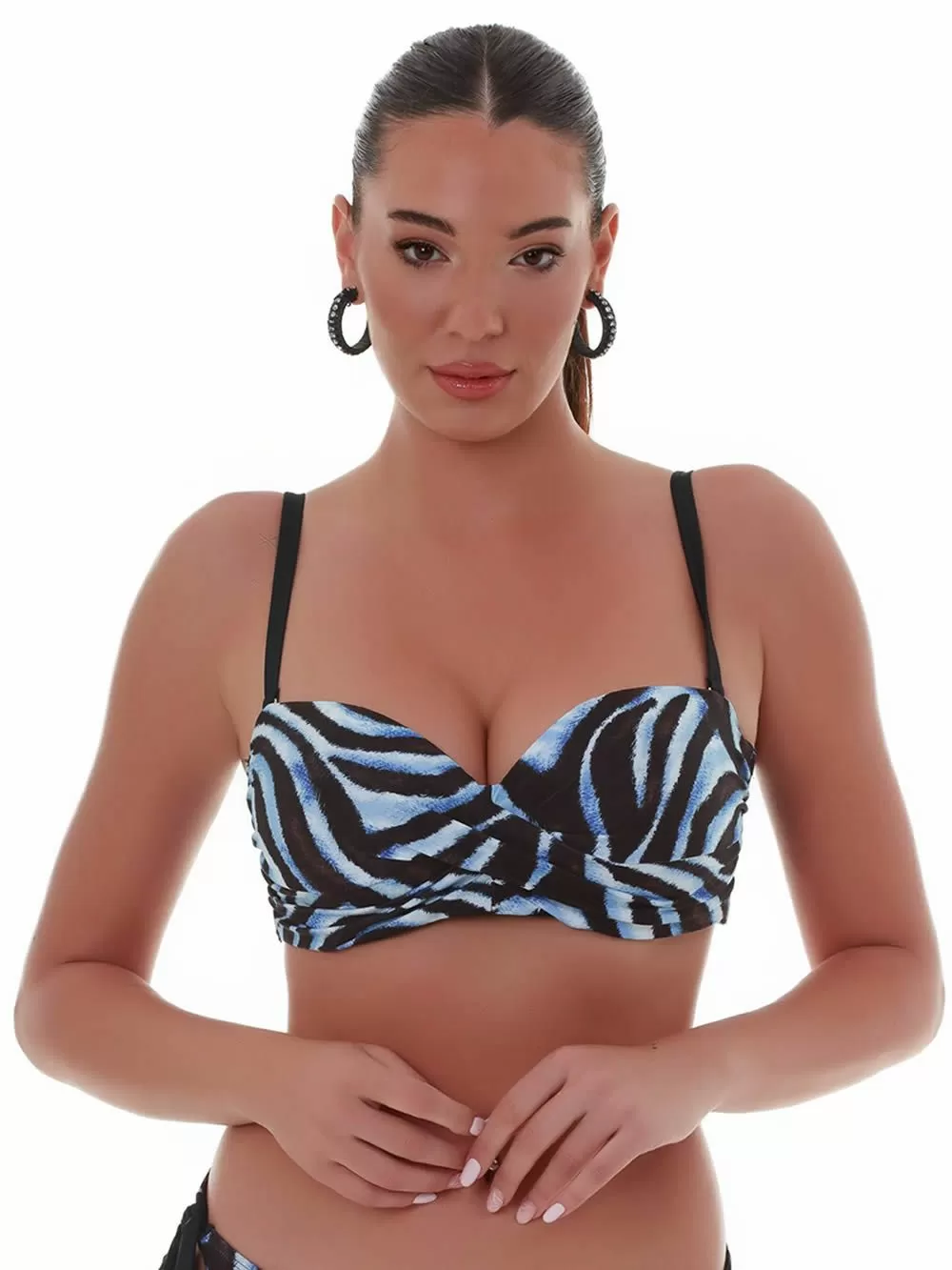 Μαγιό BLUEPOINT Safari Chic Μπικίνι Strapless - Μεγάλο Στήθος - Ήπια Ενίσχυση