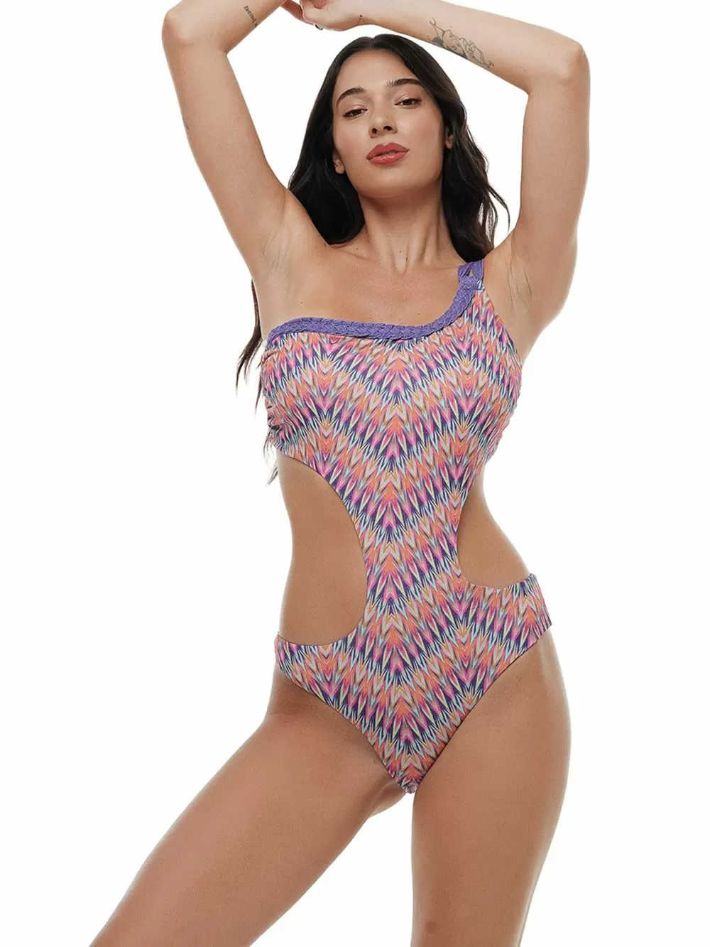 Μαγιό BLUEPOINT Indiana Ολόσωμο - Αόρατη Ενίσχυση - Lurex Ύφασμα