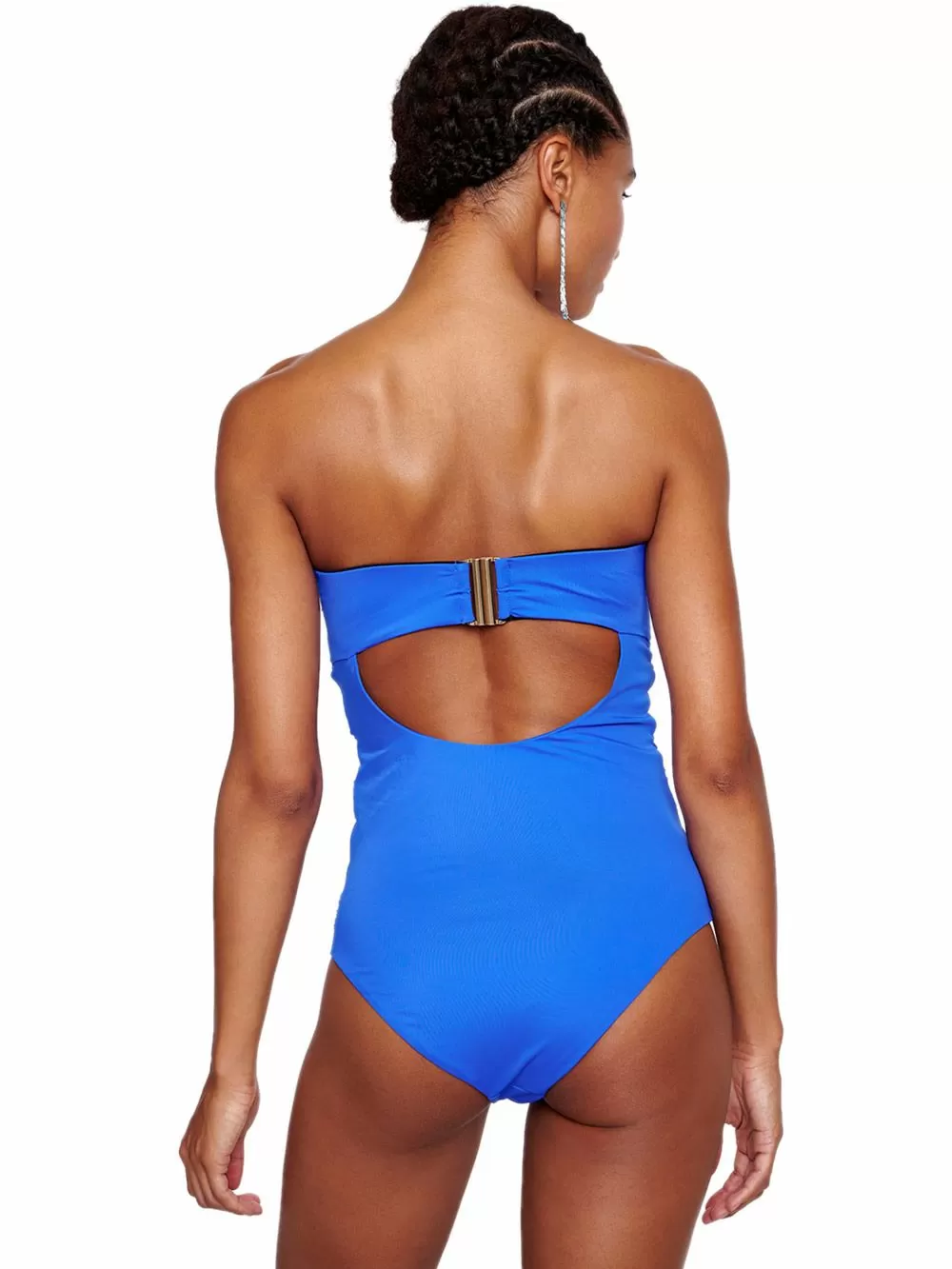 Μαγιό BLUEPOINT Solids Ολόσωμο Strapless Μεγάλο Στήθος - Ήπια Σύσφιξη