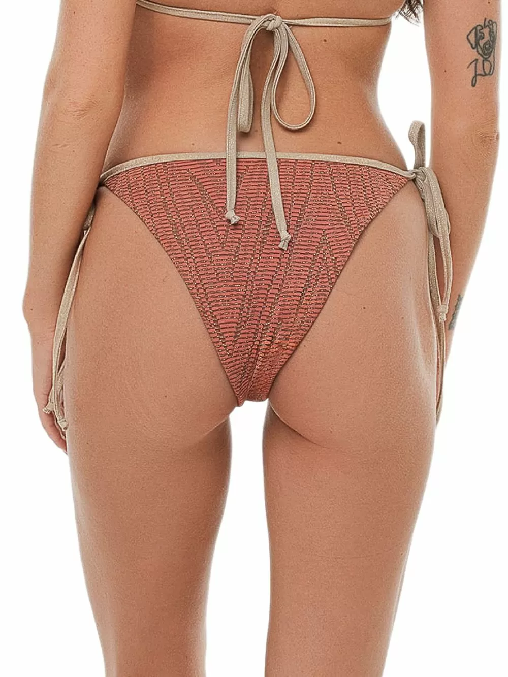 Μαγιό BLUEPOINT On The Rocks Brazilian Μπικίνι Σλιπ Δετό - Lurex Σχέδιο