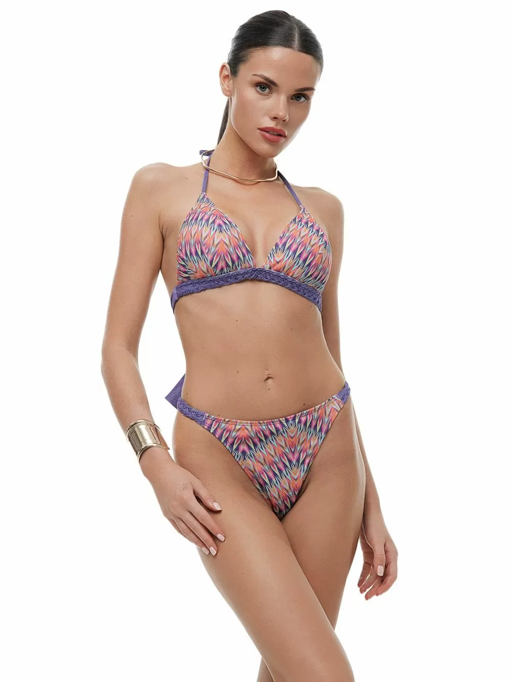 Μαγιό BLUEPOINT Indiana Σλιπ Μπικίνι Brazilian - Lurex Ύφασμα