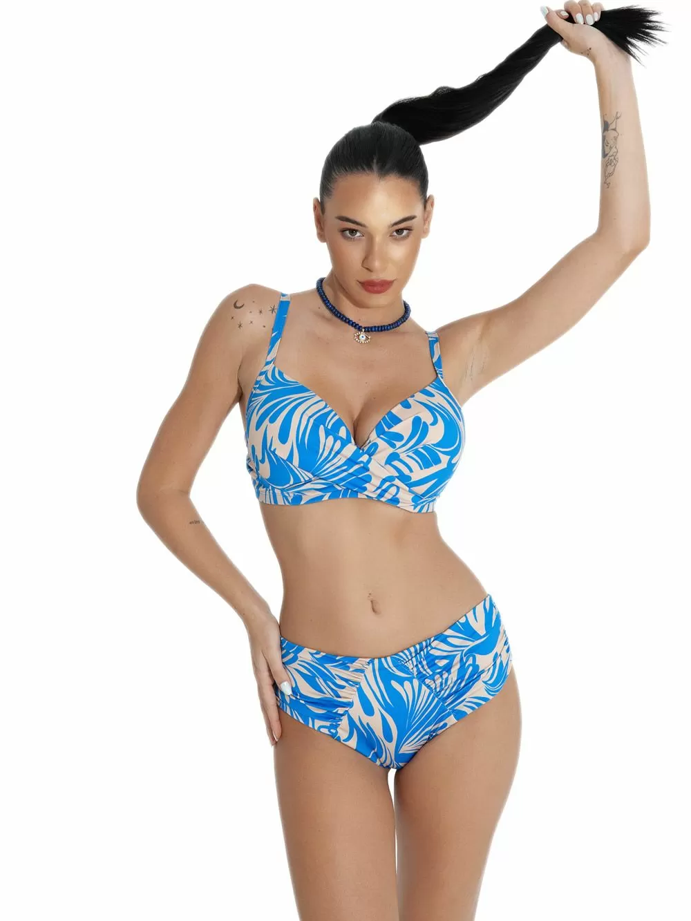 Μαγιό BLUEPOINT True Blue Σλιπ Μπικίνι Φαρδύ Ψηλό