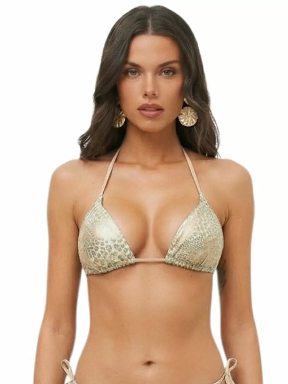 Μαγιό BLUEPOINT Wild Cat Τρίγωνο Μπικίνι - Animal & Lurex