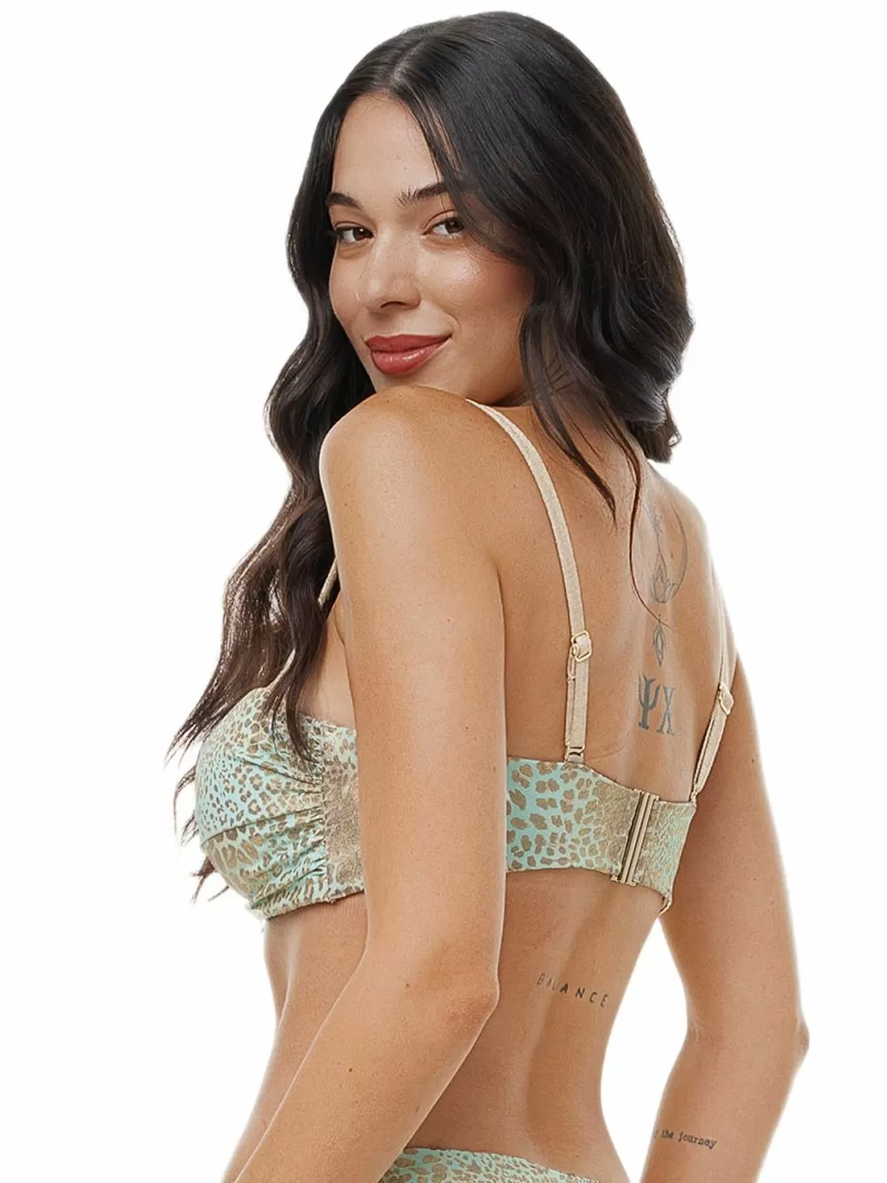 Μαγιό BLUEPOINT Wild Cat Μπικίνι Top Strapless - Μεγάλο Στήθος - Ήπια Ενίσχυση