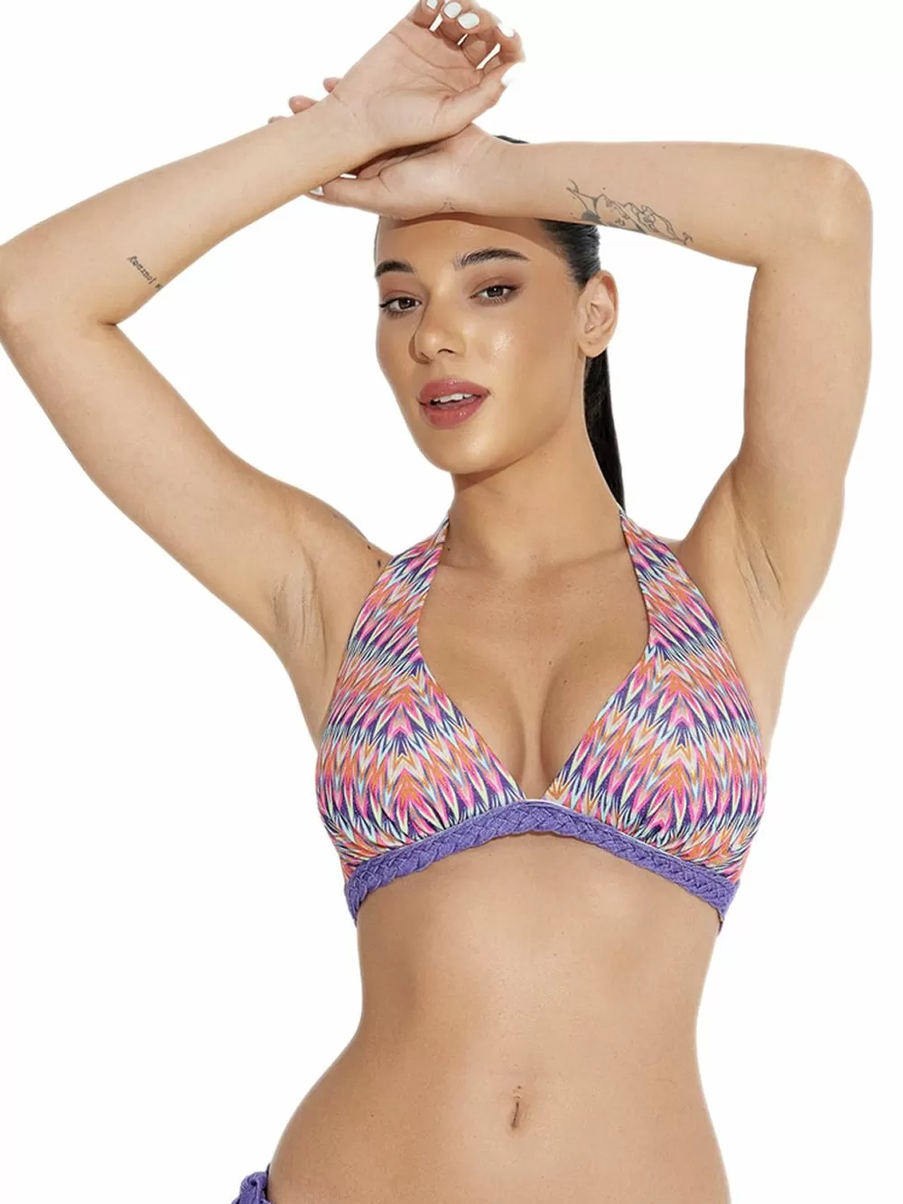 Μαγιό BLUEPOINT Indiana Halter Μπικίνι Top - Μεγάλο Στήθος - Ήπια Ενίσχυση