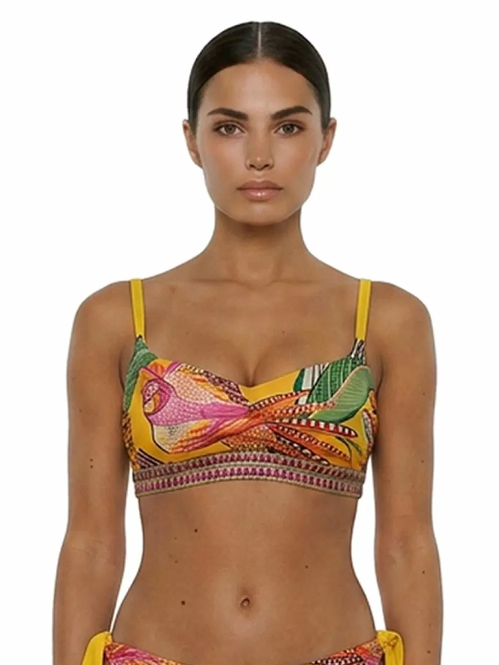 Μαγιό BLUEPOINT Hot Tropic Μπικίνι Crop Top Μπουστάκι - Ενίσχυση 