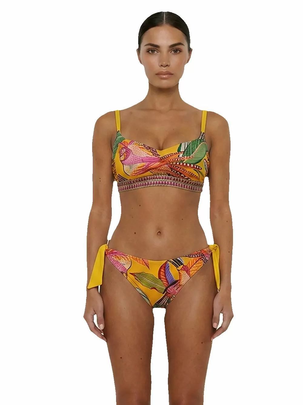 Μαγιό BLUEPOINT Hot Tropic Μπικίνι Crop Top Μπουστάκι - Ενίσχυση 