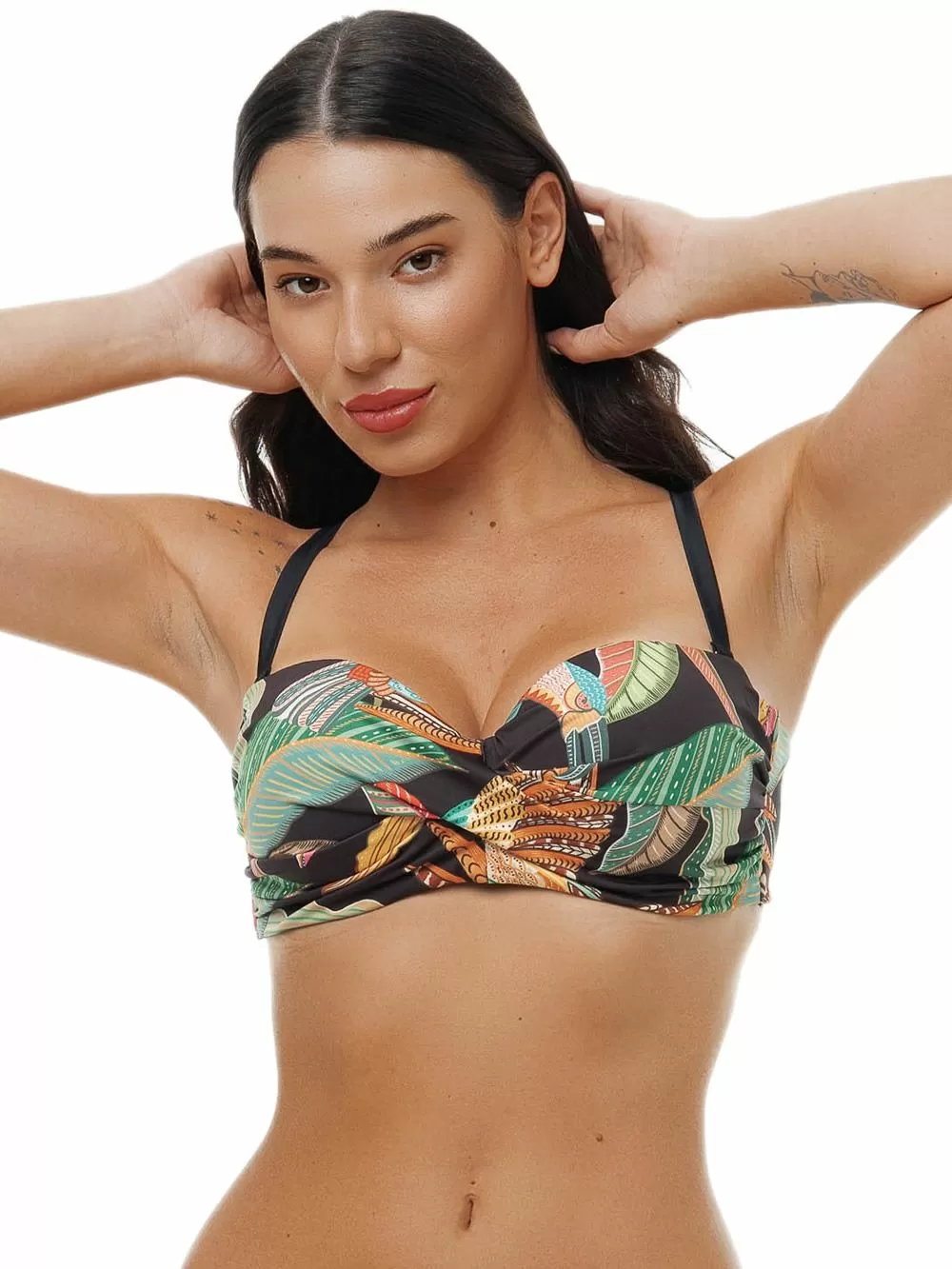 Μαγιό BLUEPOINT Hot Tropic Μπικίνι Top Strapelss - Μεγάλο Στήθος - Ήπια Ενίσχυση