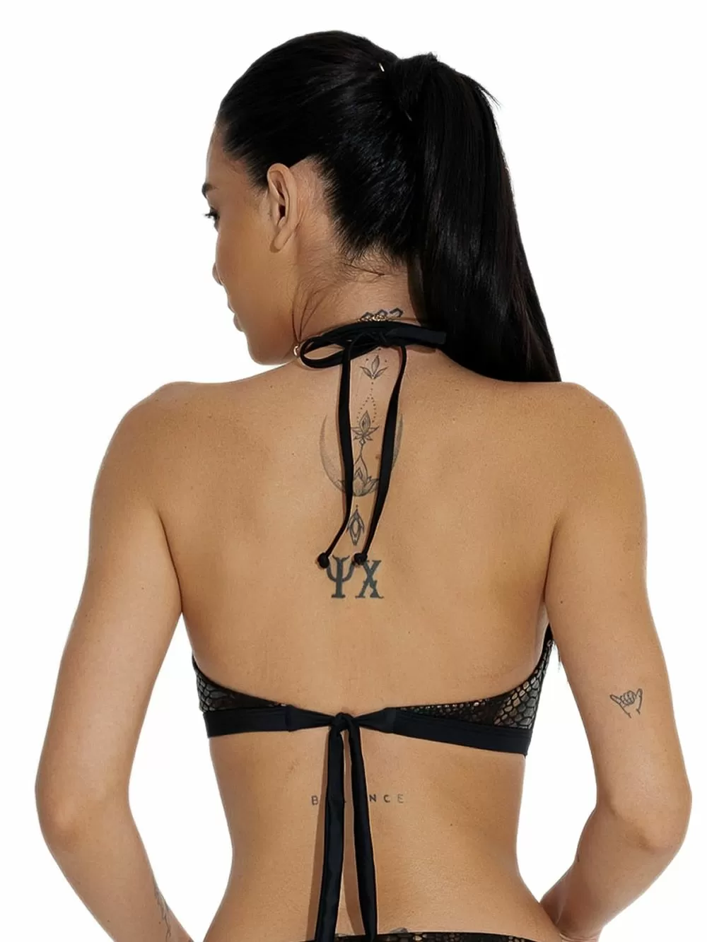 Μαγιό BLUEPOINT Croco Effect Μπικίνι Top - Μεγάλο Στήθος - Ήπια Ενίσχυση