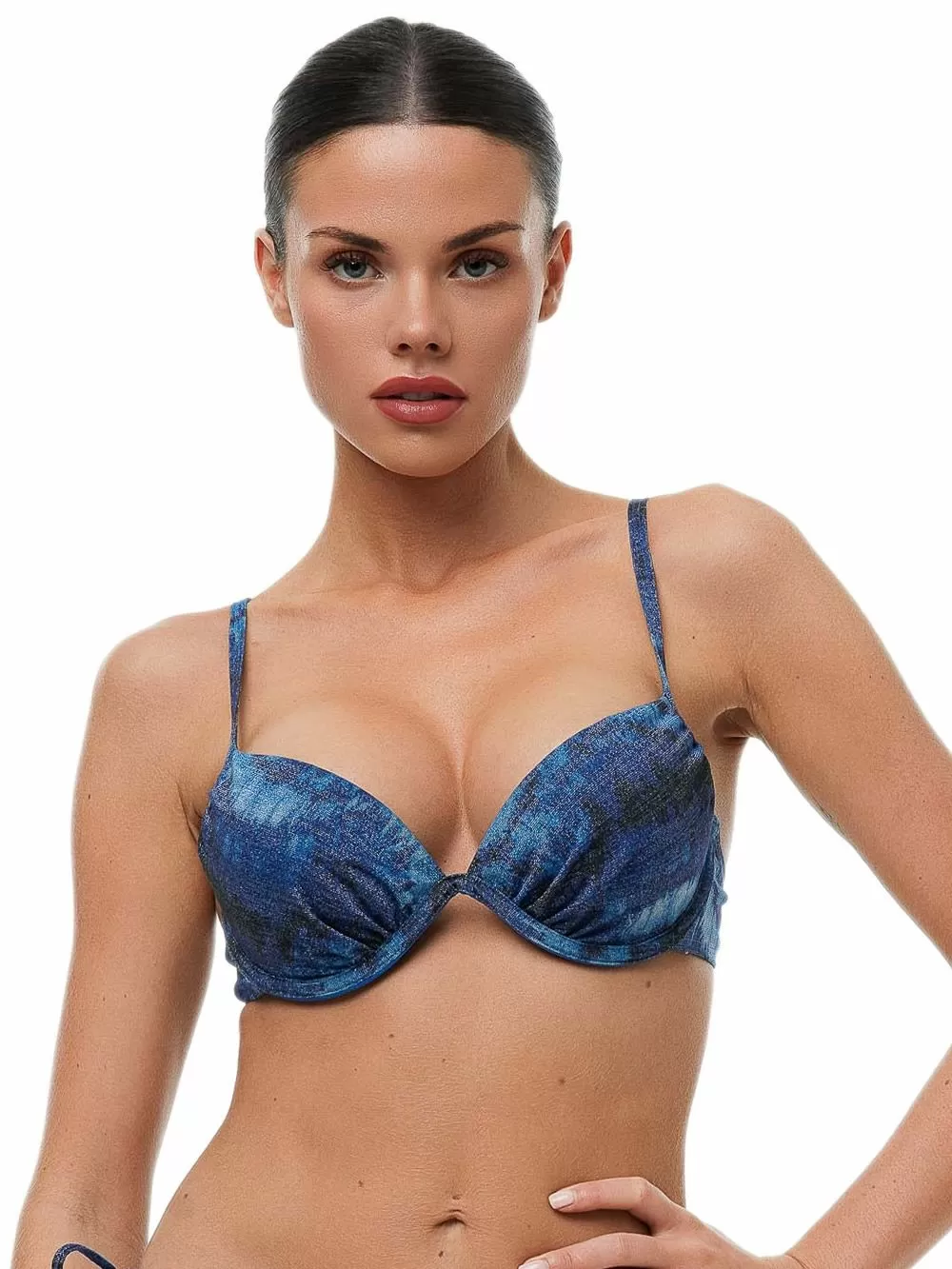 Μαγιό BLUEPOINT Ocean Blue Σουτιέν Μπικίνι Push Up - Πλουσιότερο Μπούστο