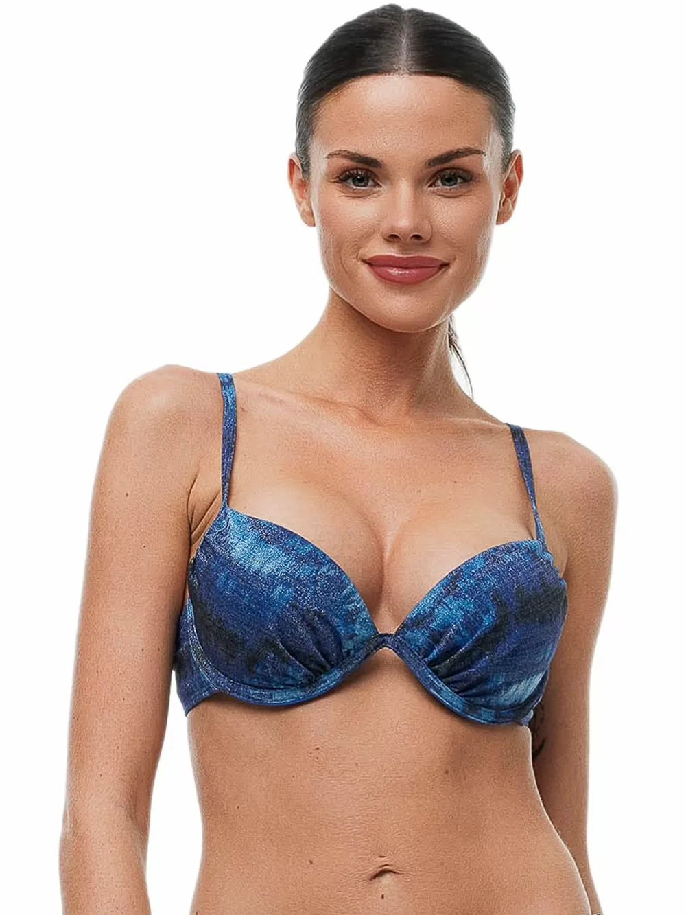 Μαγιό BLUEPOINT Ocean Blue Σουτιέν Μπικίνι Push Up - Πλουσιότερο Μπούστο