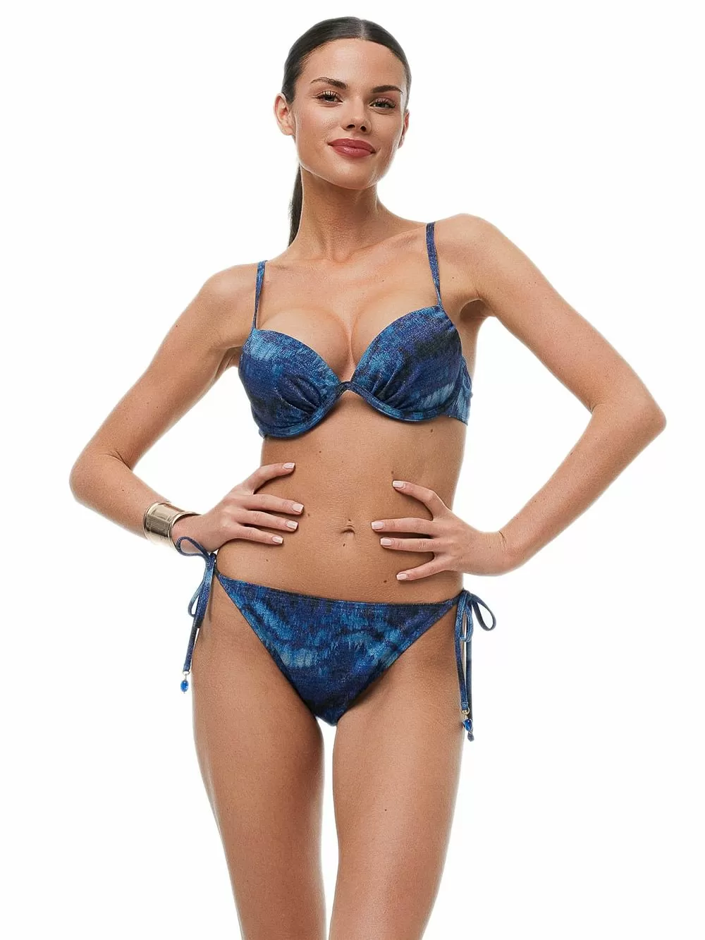 Μαγιό BLUEPOINT Ocean Blue Σουτιέν Μπικίνι Push Up - Πλουσιότερο Μπούστο