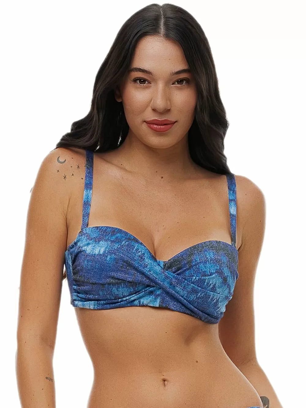 Μαγιό BLUEPOINT Ocean Blue Μπικίνι Top Strapless - Μεγάλο Στήθος - Ήπια Ενίσχυση