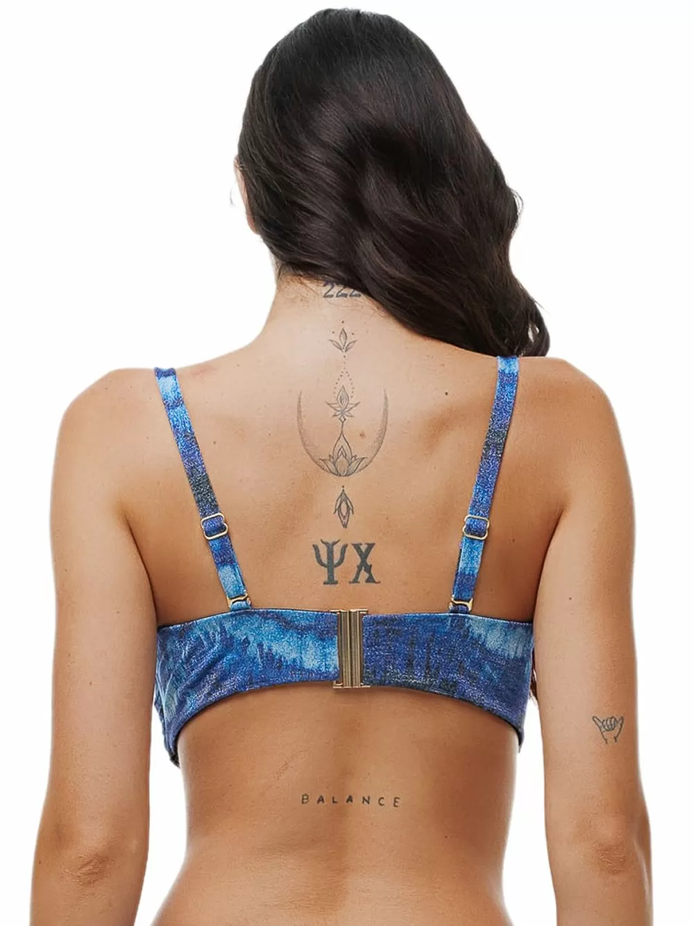 Μαγιό BLUEPOINT Ocean Blue Μπικίνι Top Strapless - Μεγάλο Στήθος - Ήπια Ενίσχυση