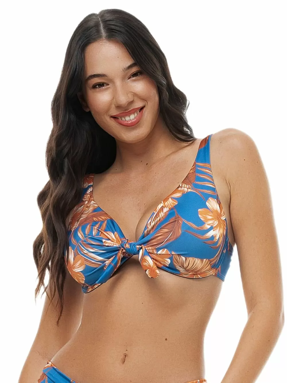 Μαγιό BLUEPOINT Flower Dream Μπικίνι Top - Μεγάλο Στήθος - Ήπια Ενίσχυση