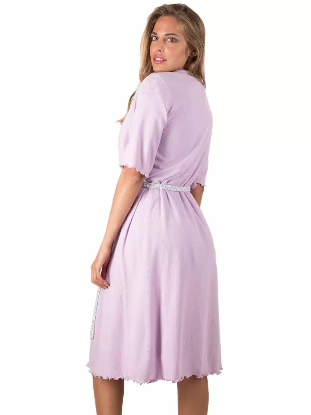 BONNE NUIT Set Homewear - Νυχτικό & Ρόμπα - 100% Βαμβάκι - Καλοκαίρι 2019