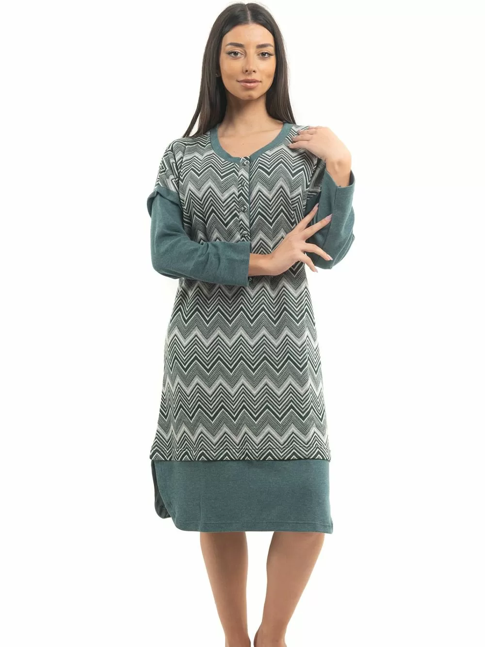 Νυχτικό BONNE NUIT - Γεμάτο Βαμβάκι - Νέα Μαμά 