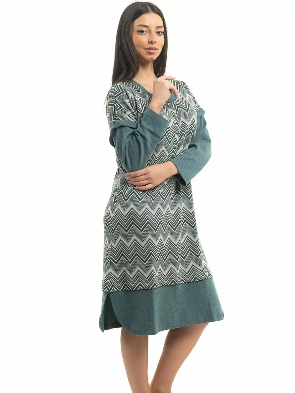 Νυχτικό BONNE NUIT - Γεμάτο Βαμβάκι - Νέα Μαμά 