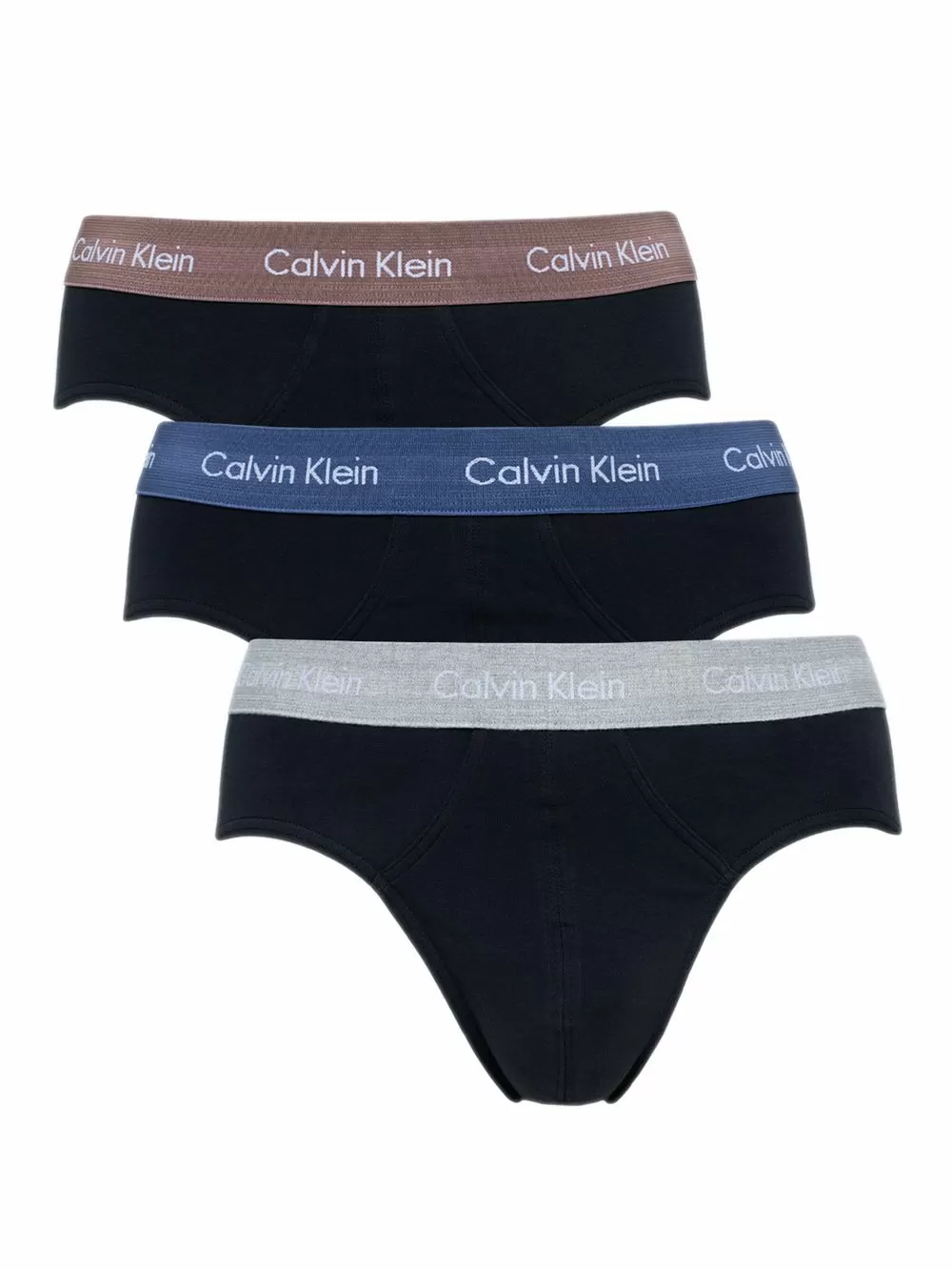 CALVIN KLEIN Slip - Cotton Stretch Classic Fit - Πακέτο με 3