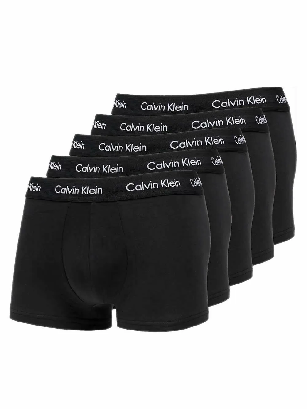 CALVIN KLEIN Low Rise Trunks - Cotton Stretch - Πακέτο με 5