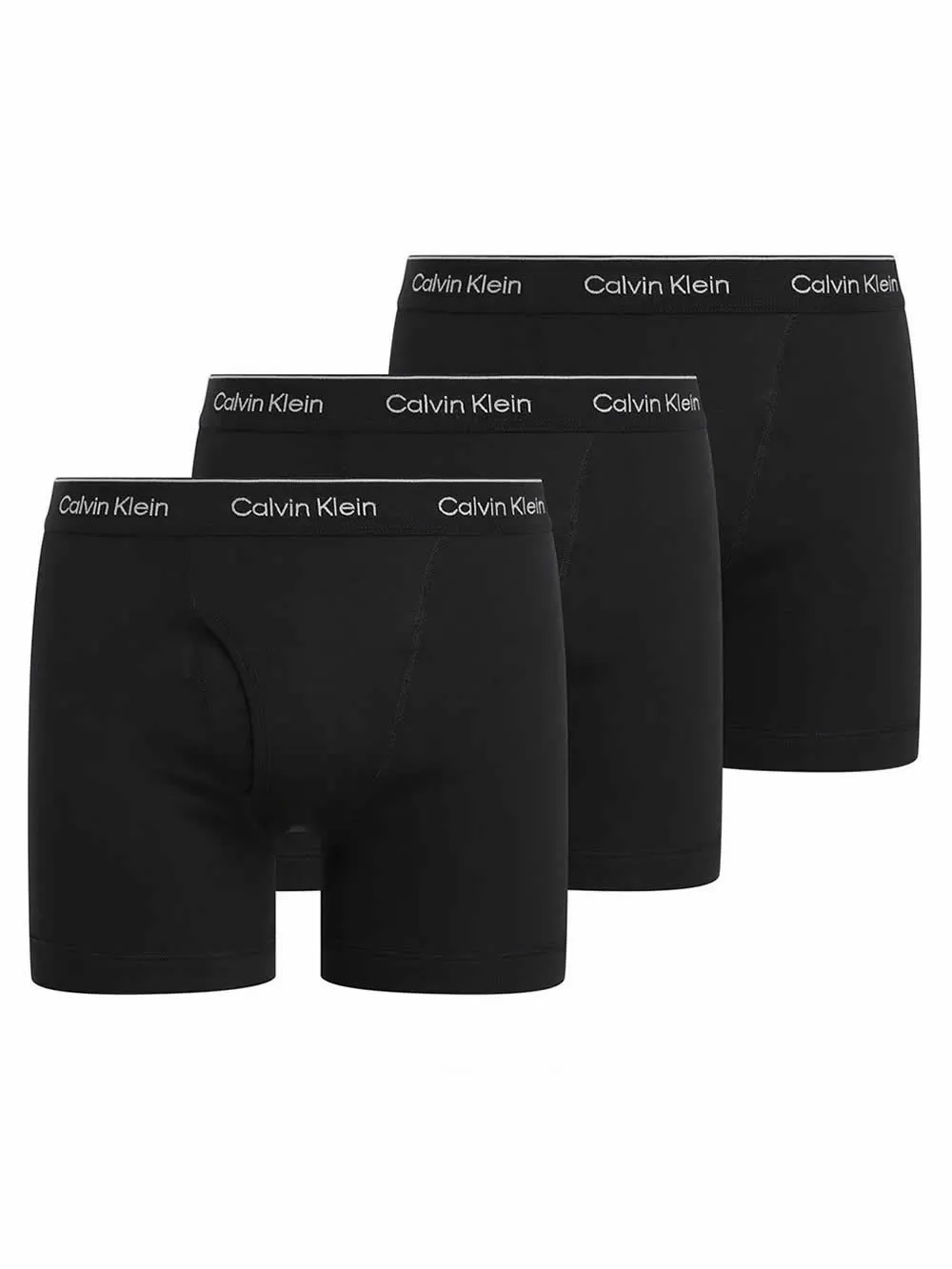 CALVIN KLEIN Boxer Briefs - 100% Αγνό Βαμβάκι - Πακέτο με 3