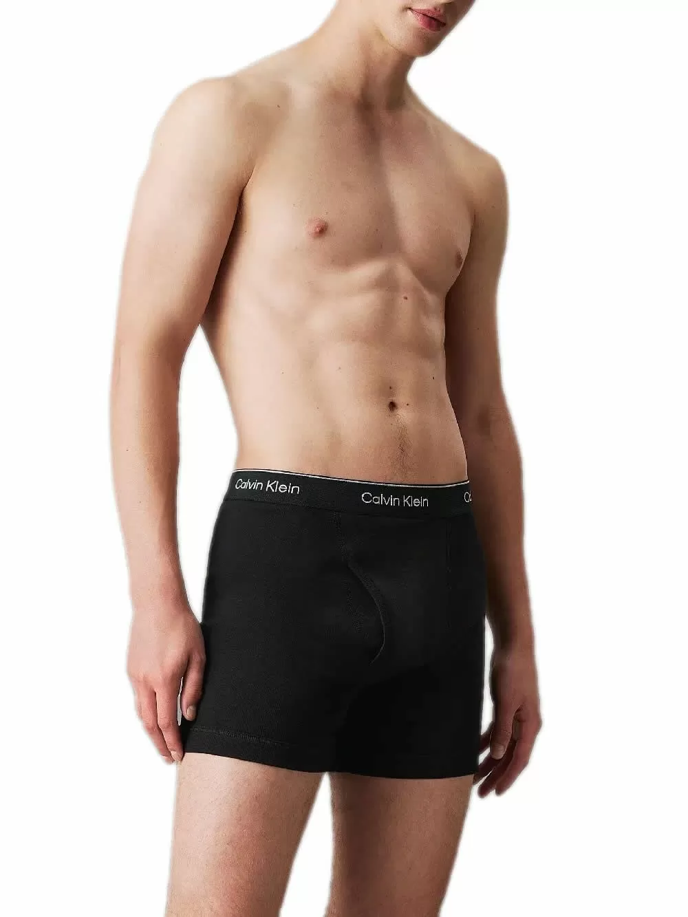 CALVIN KLEIN Boxer Briefs - 100% Αγνό Βαμβάκι - Πακέτο με 3