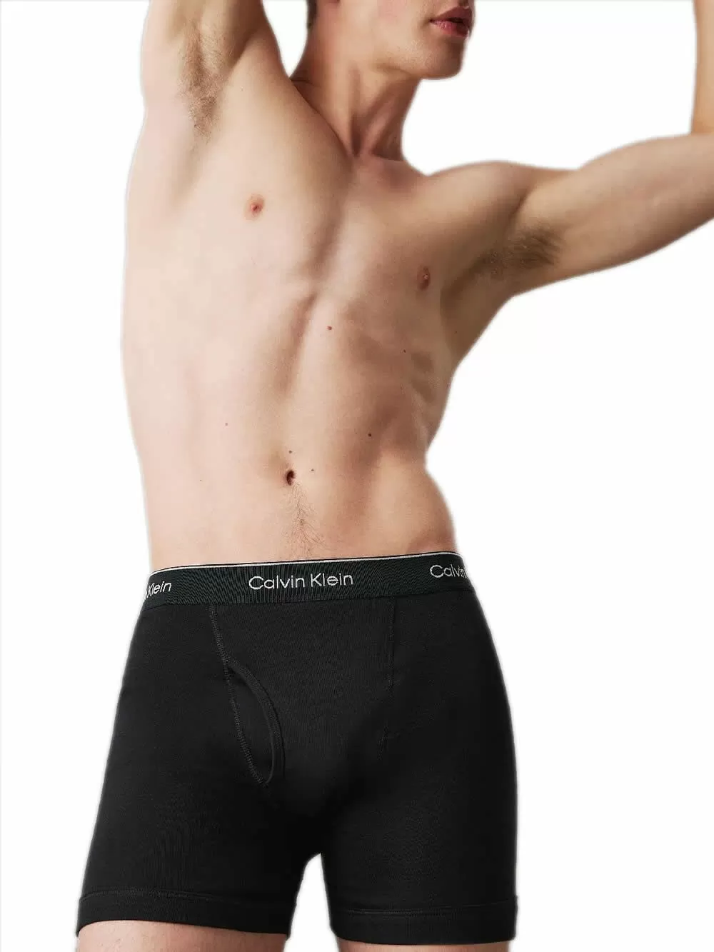 CALVIN KLEIN Boxer Briefs - 100% Αγνό Βαμβάκι - Πακέτο με 3