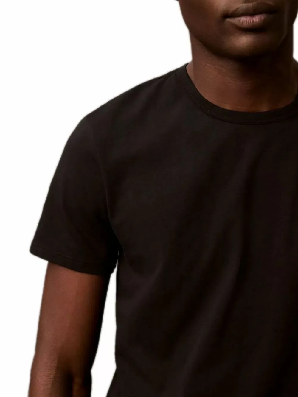 CALVIN KLEIN Ανδρικά T-Shirt - Cotton Stretch Blend - Πακέτο με 3 