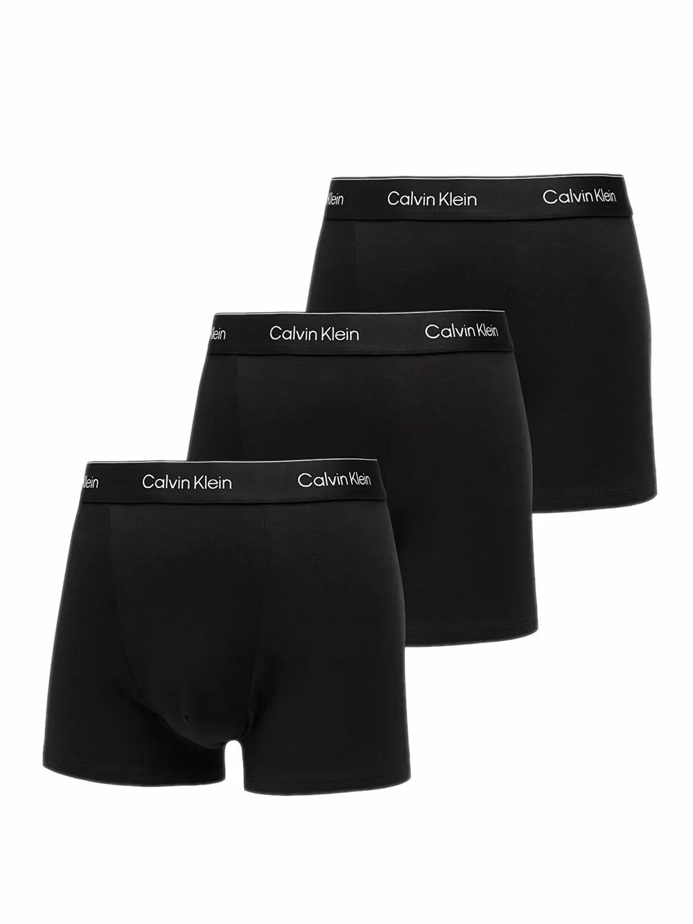 CALVIN KLEIN Relaxed Fit Trunks - Icon Cotton Stretch - Πακέτο με 3