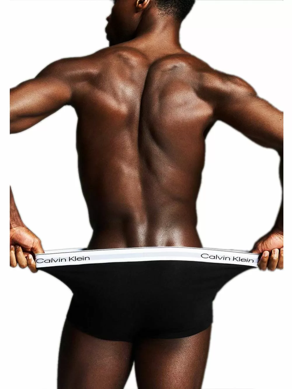 CALVIN KLEIN Relaxed Fit Trunks - Icon Cotton Stretch - Πακέτο με 3