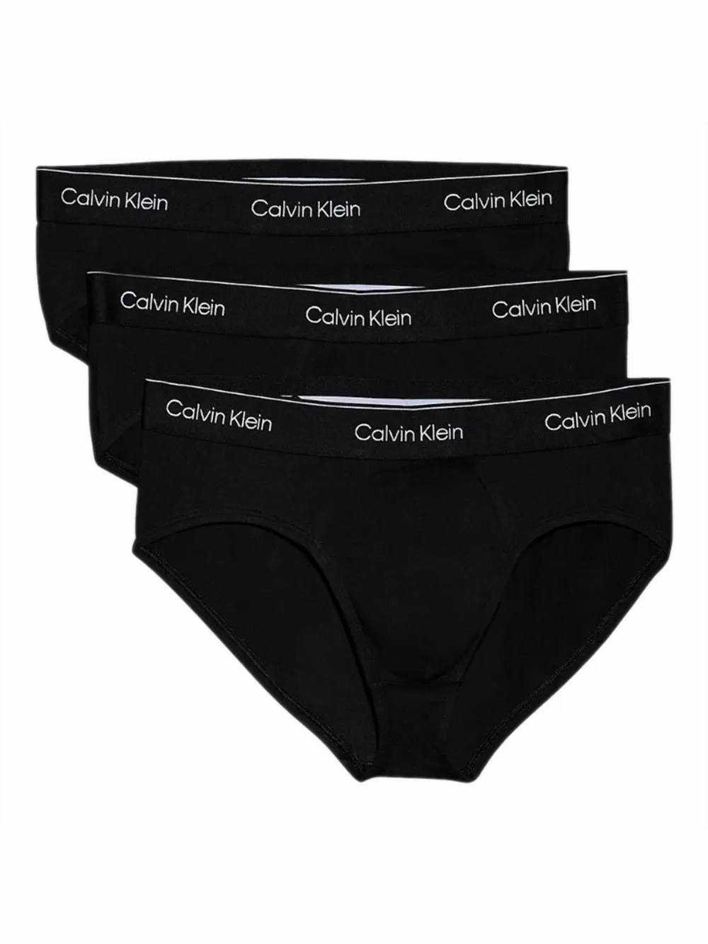 CALVIN KLEIN Hip Briefs - Icon Cotton Stretch - Πακέτο με 3
