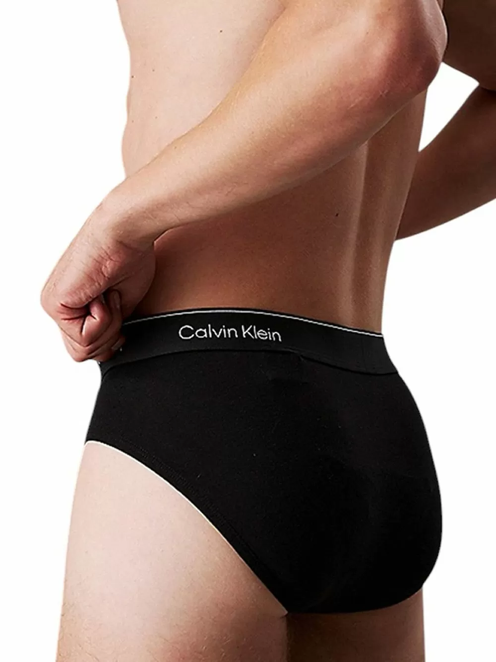 CALVIN KLEIN Hip Briefs - Icon Cotton Stretch - Πακέτο με 3