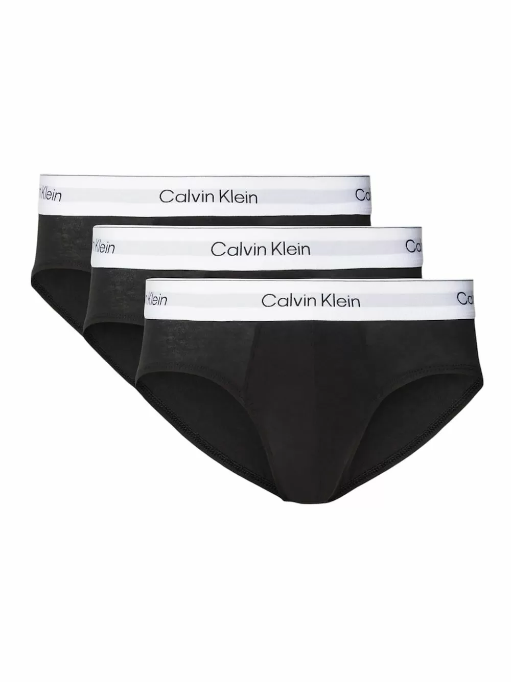 CALVIN KLEIN Hip Briefs - Icon Cotton Stretch - Πακέτο με 3