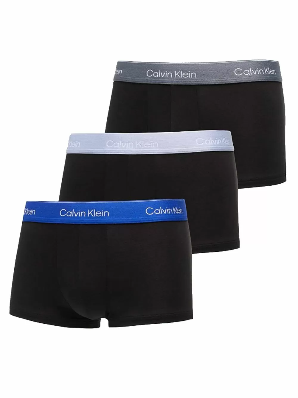 CALVIN KLEIN Low Rise Trunks - Icon Cotton Stretch - Πακέτο με 3