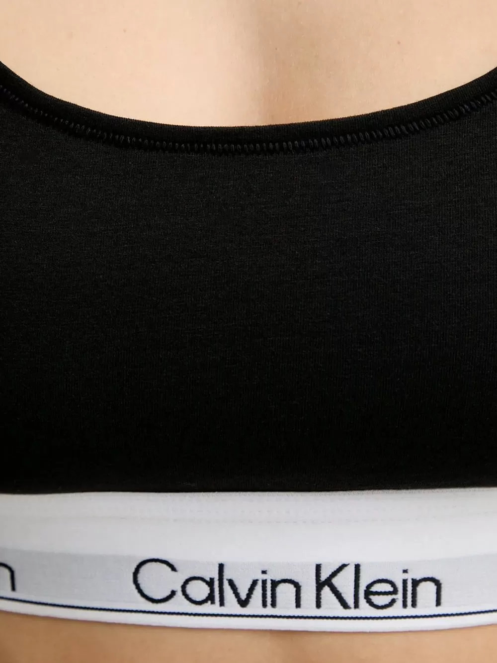 CALVIN KLEIN Unlined Bralette - Icon Cotton Modal - Αθλητική Πλάτη