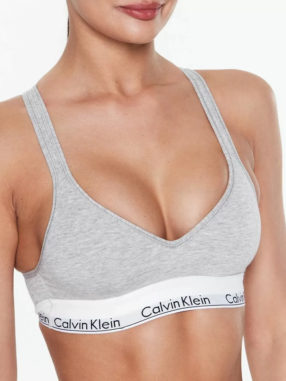 CALVIN KLEIN Σουτιέν Bralette Lift Up Modern Cotton - Αθλητική Πλάτη