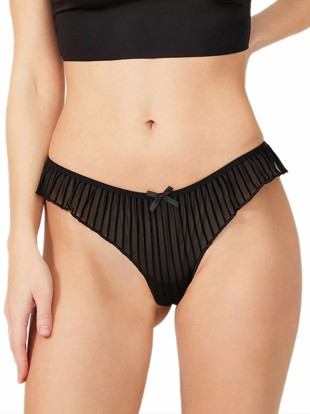 COTTONHILL String - Βολάν Σχέδιο - Βελούδινες Λωρίδες 