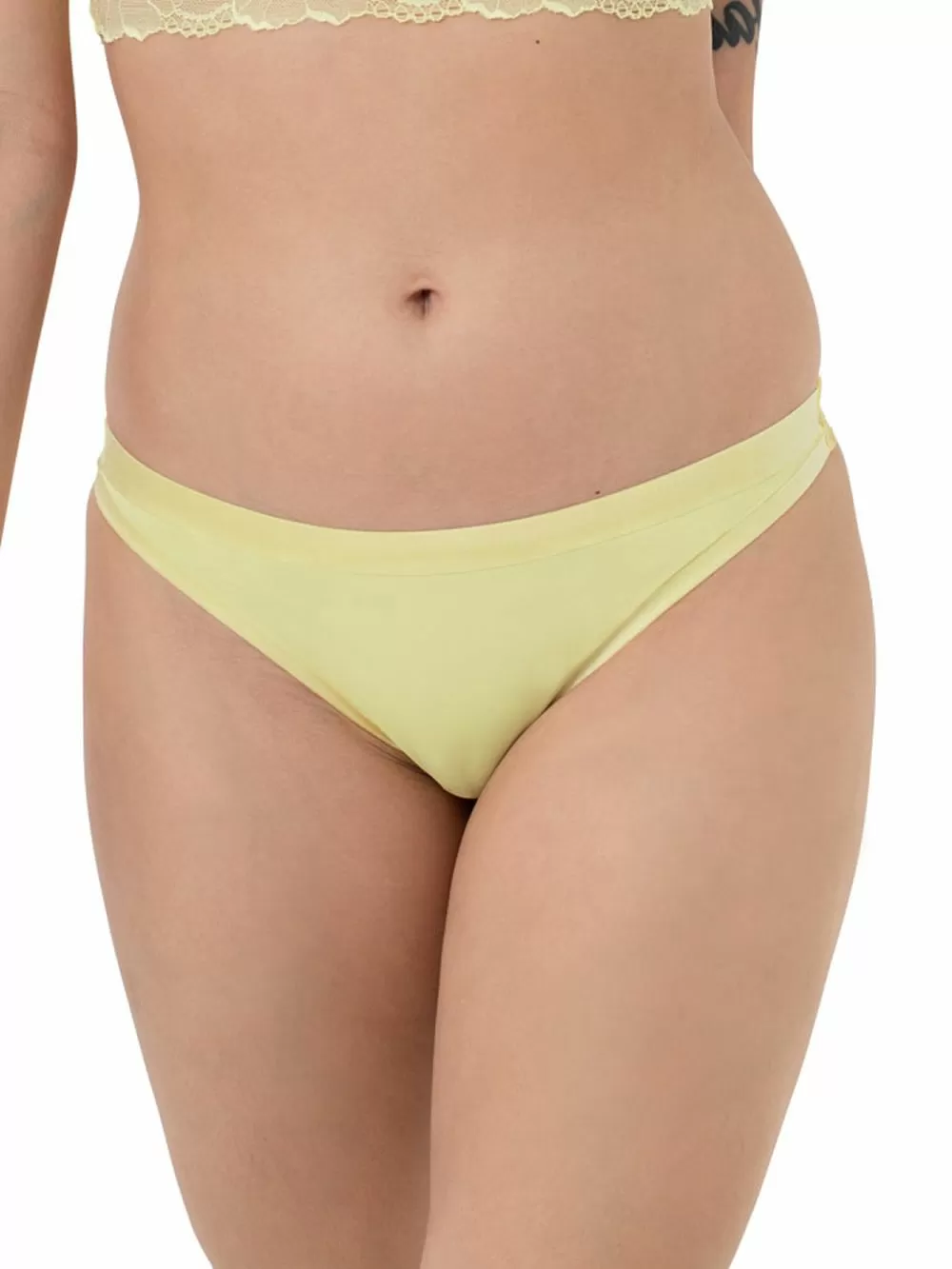 DORINA Slip LEAH - Σατινέ Ύφασμα & Δαντέλα - 3 Τεμάχια