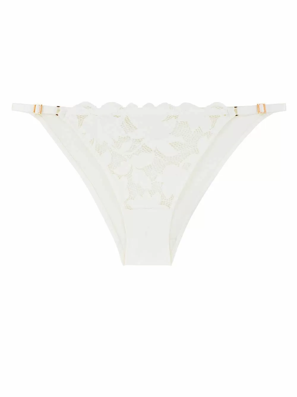 DORINA Slip Κανονικό LILIAS - Σατινέ Ύφασμα & Δαντέλα - Eco Fibres 