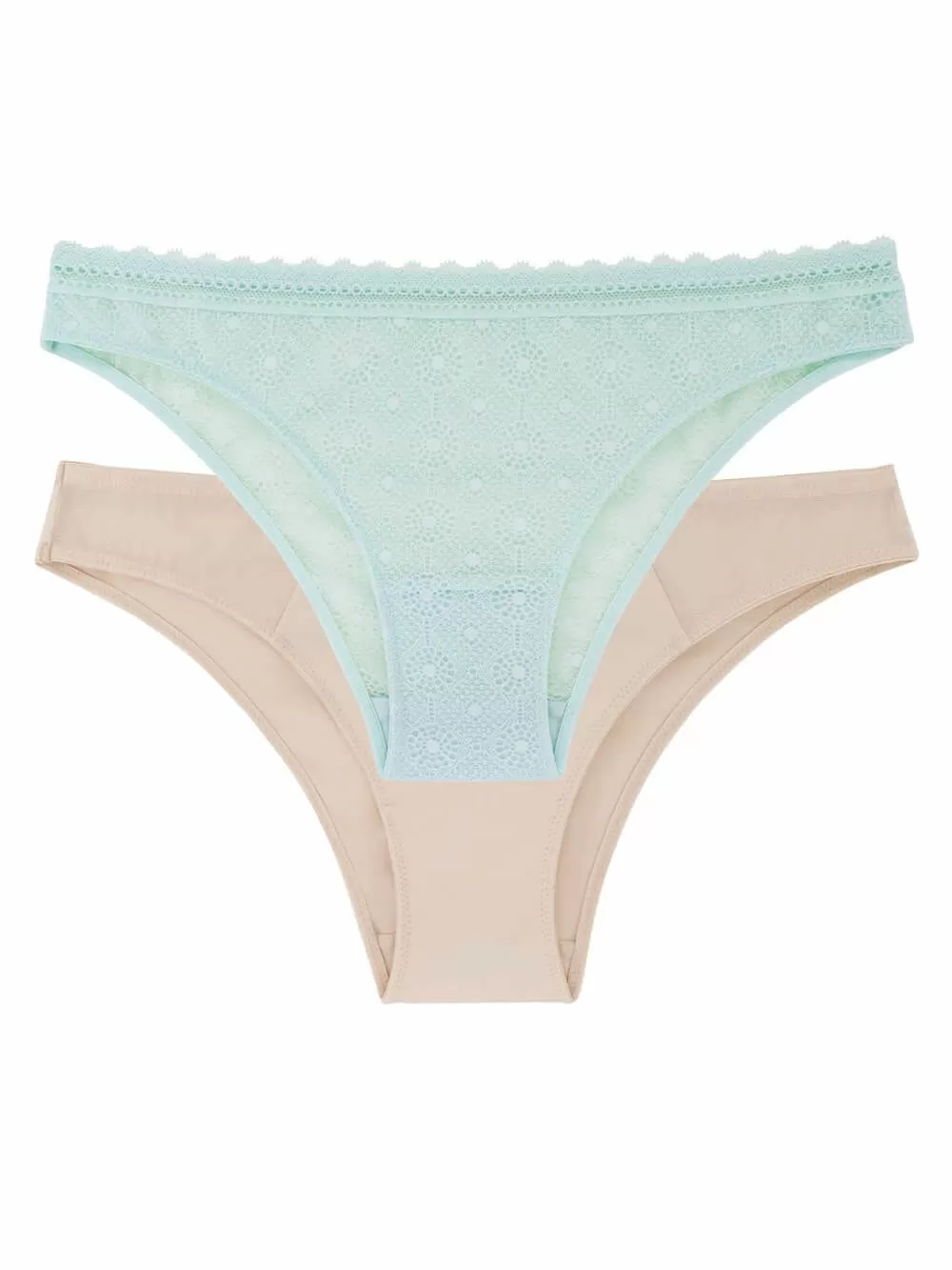 DORINA Brazilian Slip Ronia 1+1 ΔΩΡΟ - Σατινέ Ύφασμα & Δαντέλα