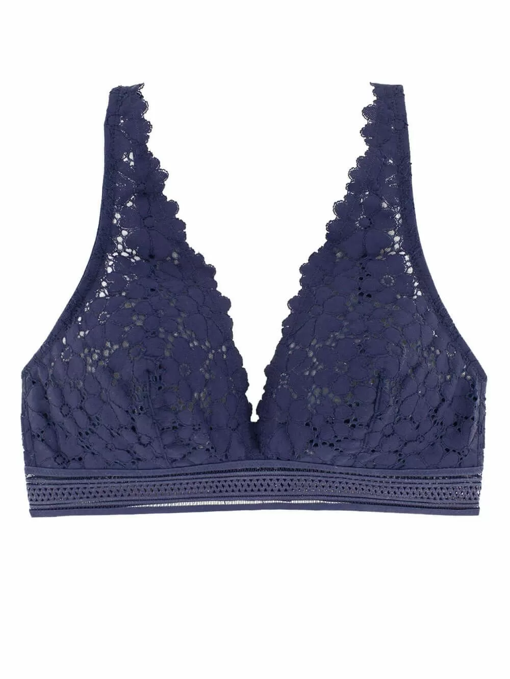 Σουτιέν DORINA Bralette Lyra - Πλεχτή Βαμβακερή Δαντέλα 