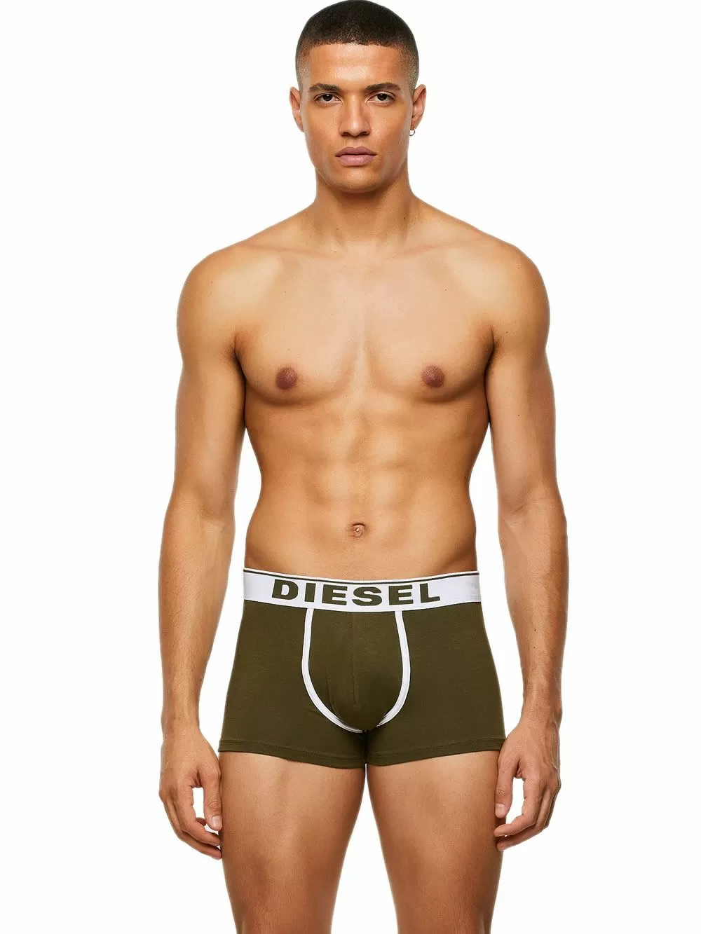 DIESEL Damien Boxer -Ελαστικό Βαμβάκι - Πακέτο με 3