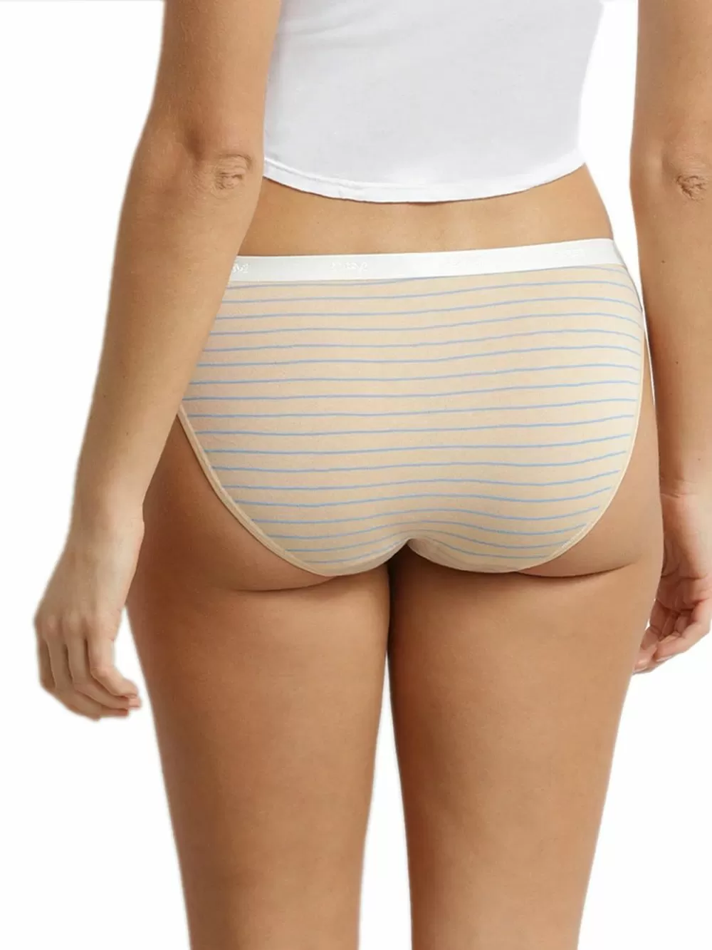 DIM Γυναικεία Σλιπ Les Pockets Cotton BBZ - Βαμβακερά - Πακέτο με 3