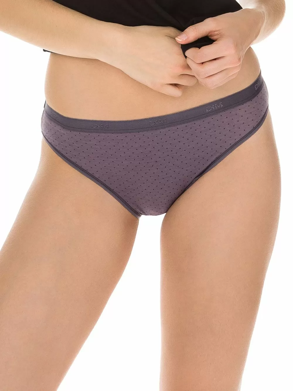 DIM Γυναικεία Σλιπς Les Pockets Cotton - Βαμβακερά - Πακέτο με 3