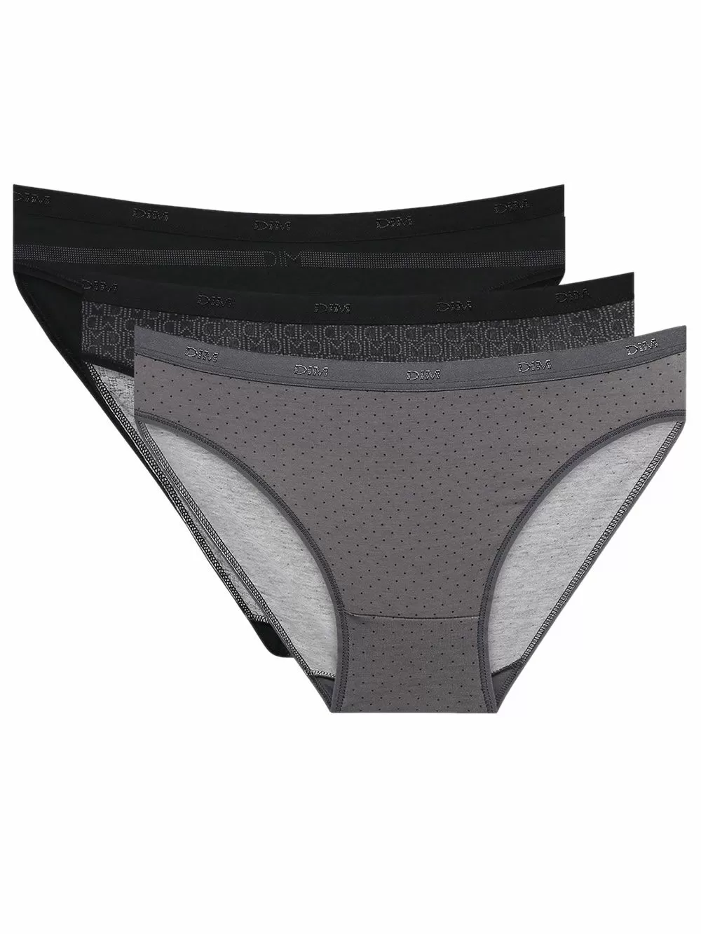 DIM Γυναικεία Σλιπς Les Pockets Cotton - Βαμβακερά - Πακέτο με 3