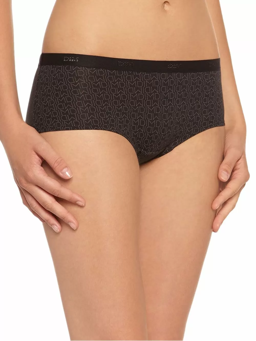 DIM Γυναικεία Boxers Les Pockets Cotton DP6 - Βαμβακερά - Πακέτο με 3 