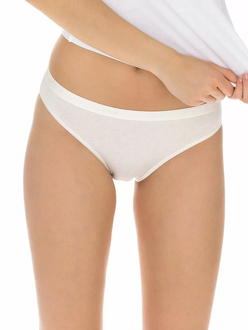 DIM Γυναικεία Σλιπς Les Pockets Cotton 8EP - Βαμβακερά - Πακέτο με 3