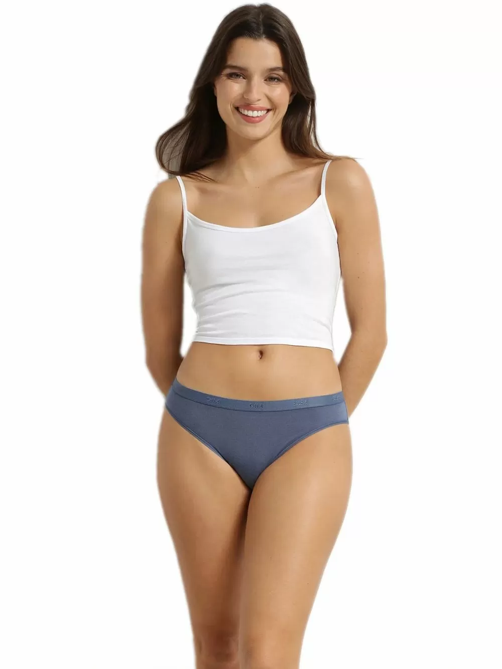 DIM Γυναικεία Slip Les Pockets Cotton Eco BC9 - Βαμβακερά - Πακέτο με 3