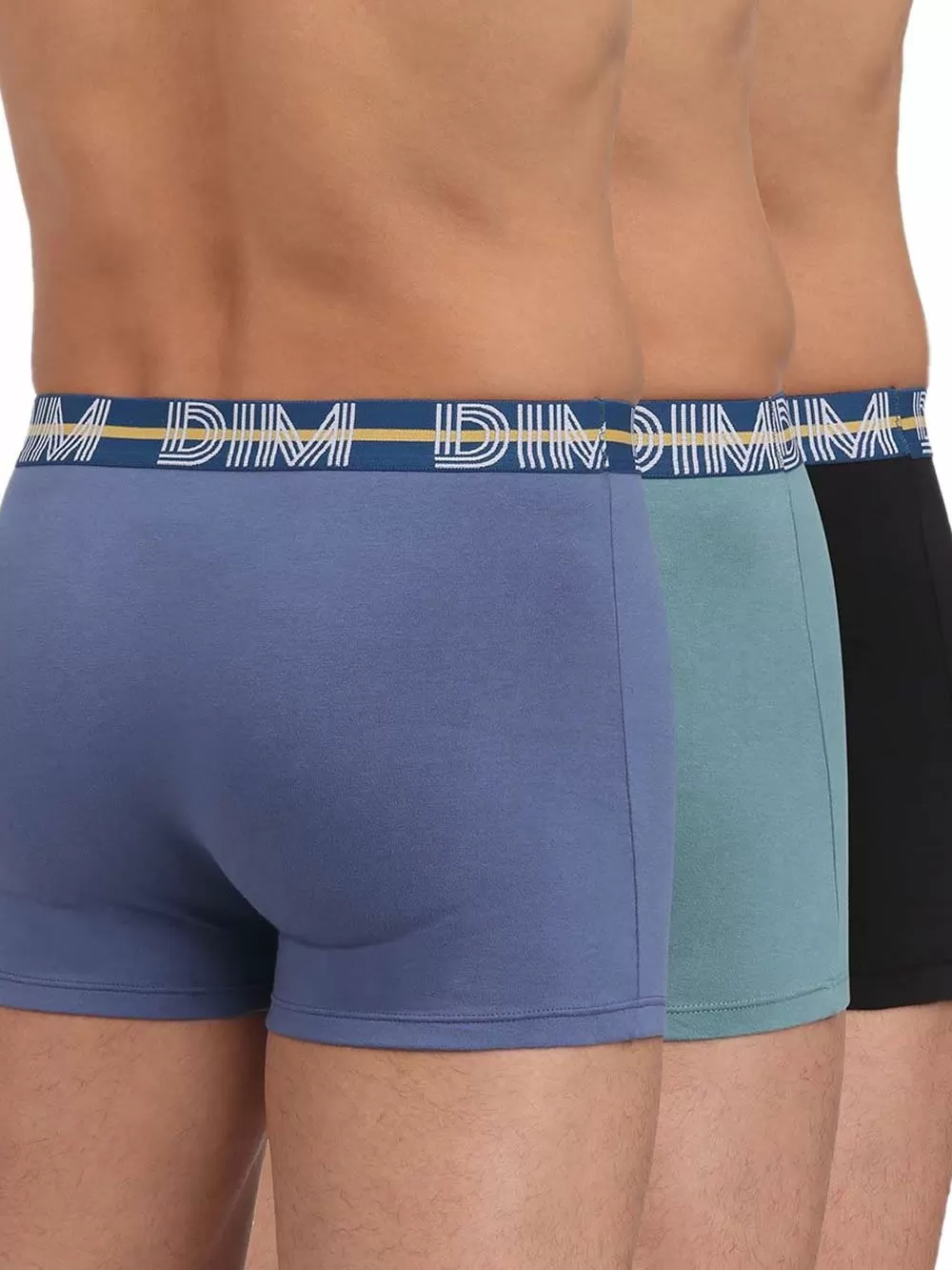DIM Ανδρικό Boxer 96A - Cotton Stretch - Ελαστικό Βαμβάκι - Πακέτο με 3